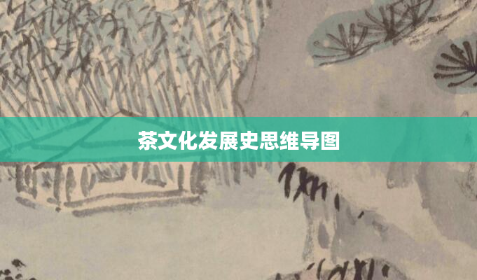 茶文化发展史思维导图