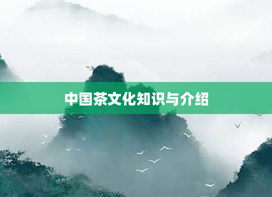 中国茶文化知识与介绍