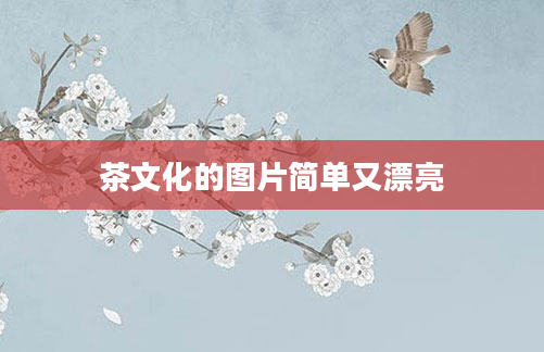 茶文化的图片简单又漂亮
