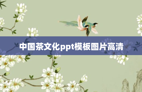 中国茶文化ppt模板图片高清