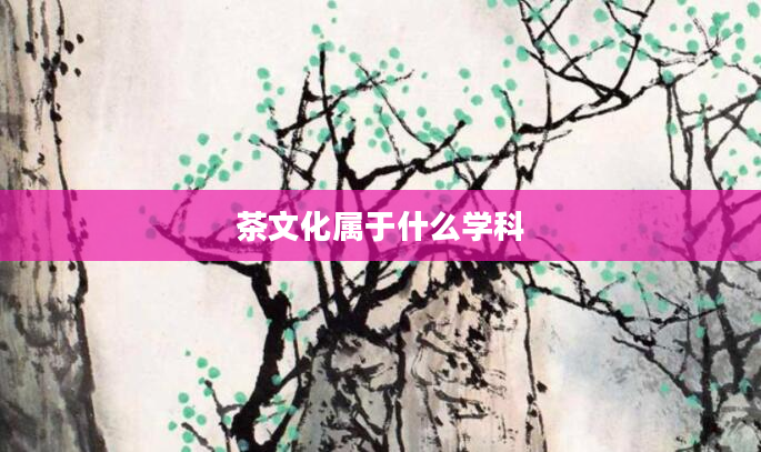 茶文化属于什么学科