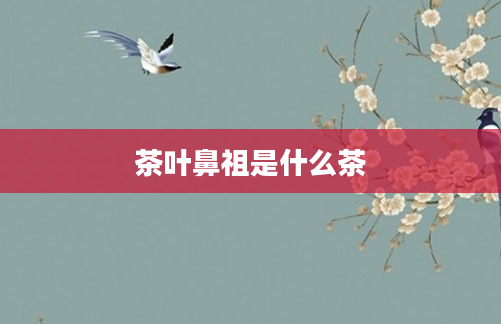 茶叶鼻祖是什么茶