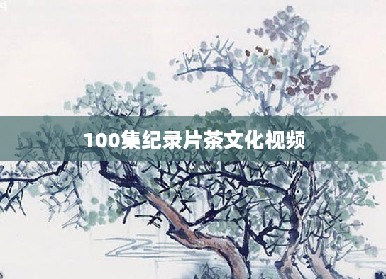 100集纪录片茶文化视频