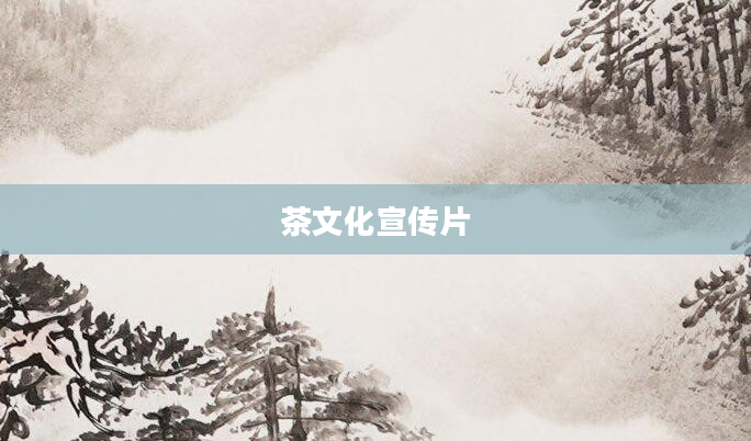 茶文化宣传片